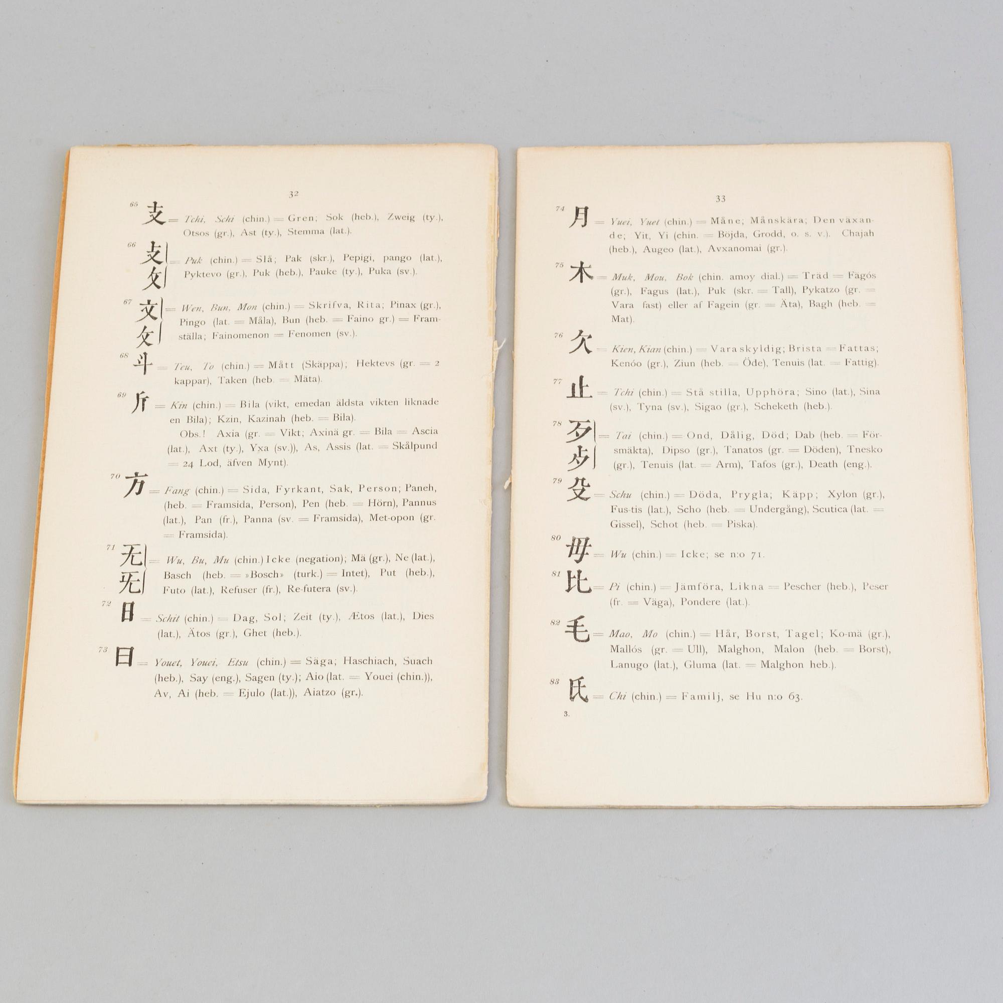 BOK, Dedikation av Strindberg.