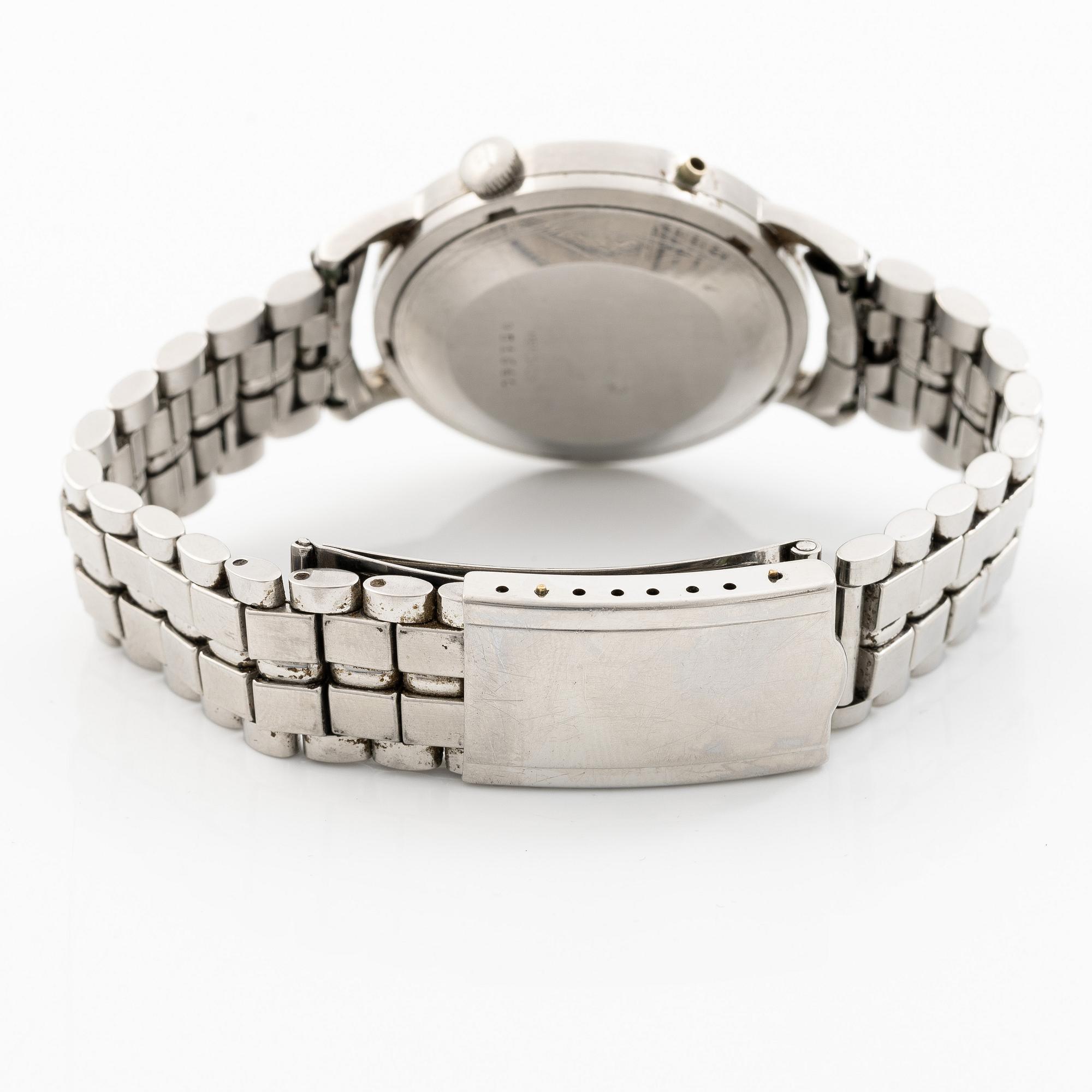 Jaeger-LeCoultre, Memovox, armbandsur, 37 mm.