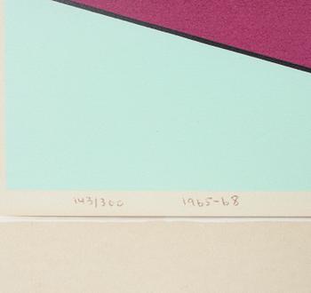 Olle Bærtling, "Ukie". From the suite: "The Angles of Open Form Infinite Space from Cinètisme to Open Form 1949 - 1968".