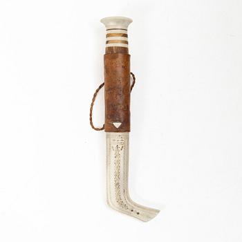 Per Sunna, a half-antler knife, Ärosjokk.