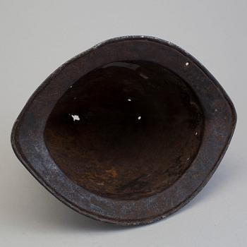 A 16th century cabasset helmet.