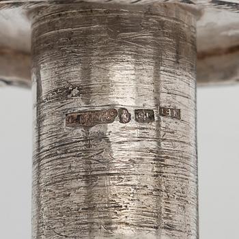 Christian Hammer, kandelabrar, ett par, silver, Stockholm 1854-1863.