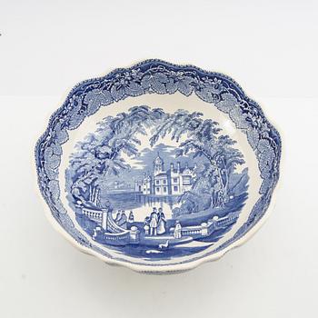 Servisdelar 5 st England 1900-talets första hälft flintgods.