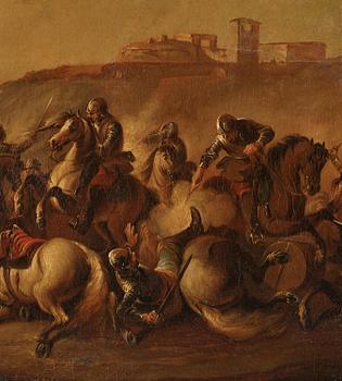 Cavalry battles, a pair.