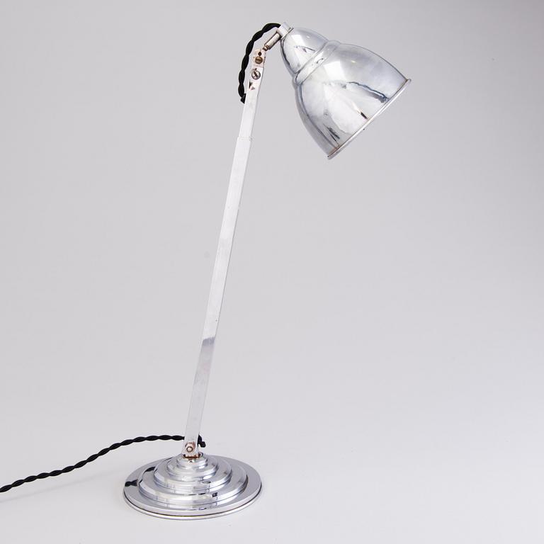 A 1930's French table lamp.