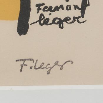 FERNAND LÉGER, after, signed in print.