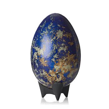 59. Hans Hedberg, a faience egg, Biot, France.