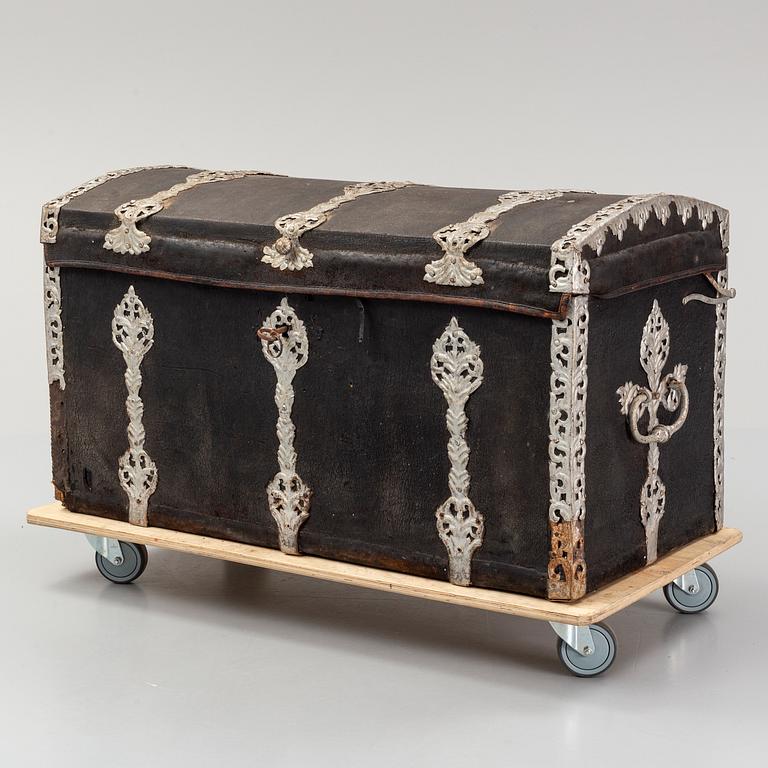 A Baroque chest, 18th-century.