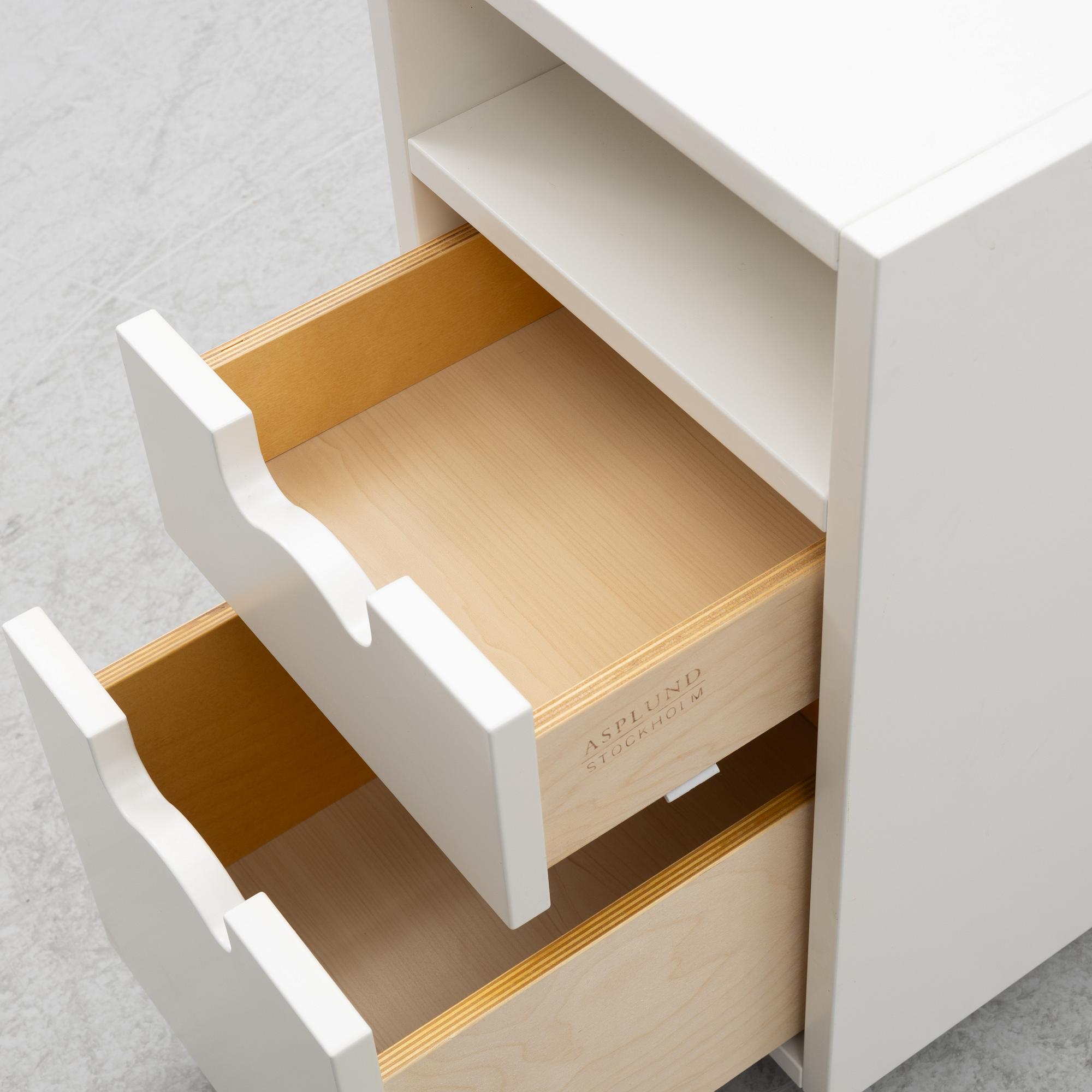 Thomas Sandell & Jonas Bohlin, drawer unit for a desk, 'Snö G3',  Asplund.