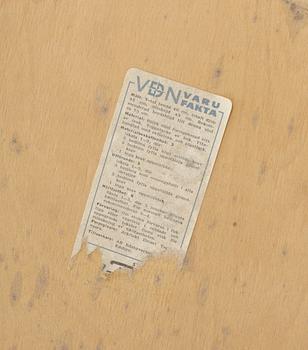 STOLAR, ett par, "Fanett", Ilmari Tapiovaara, Edsbyverken. Formgiven 1955.