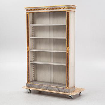 A Gustavian style bookcase, first half of the 20th Century.