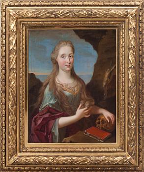 492. ITALIENSK SKOLA, olja på duk, 1700-tal.