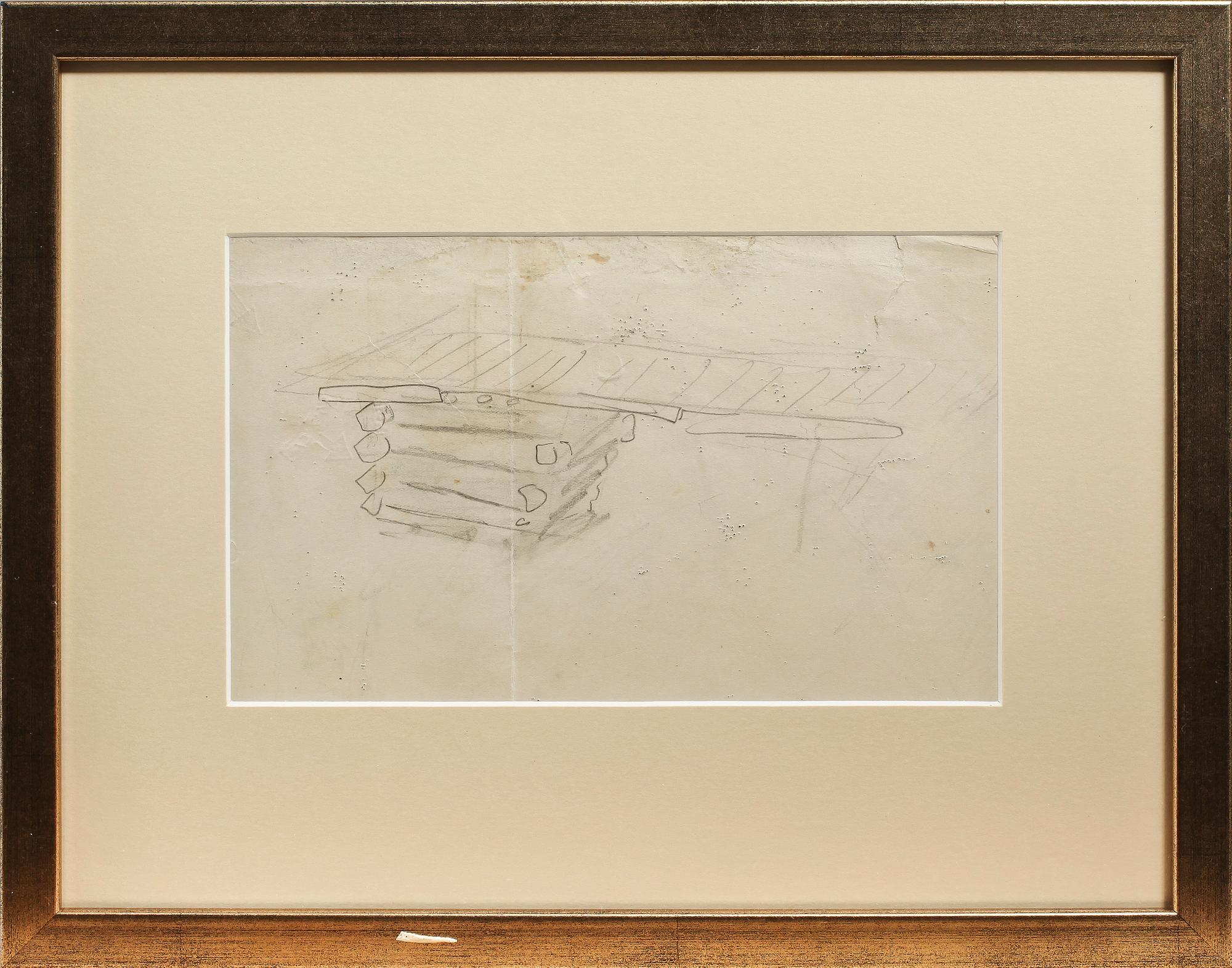 RAGNAR SANDBERG, 3 st, blyertsteckningar, osign.