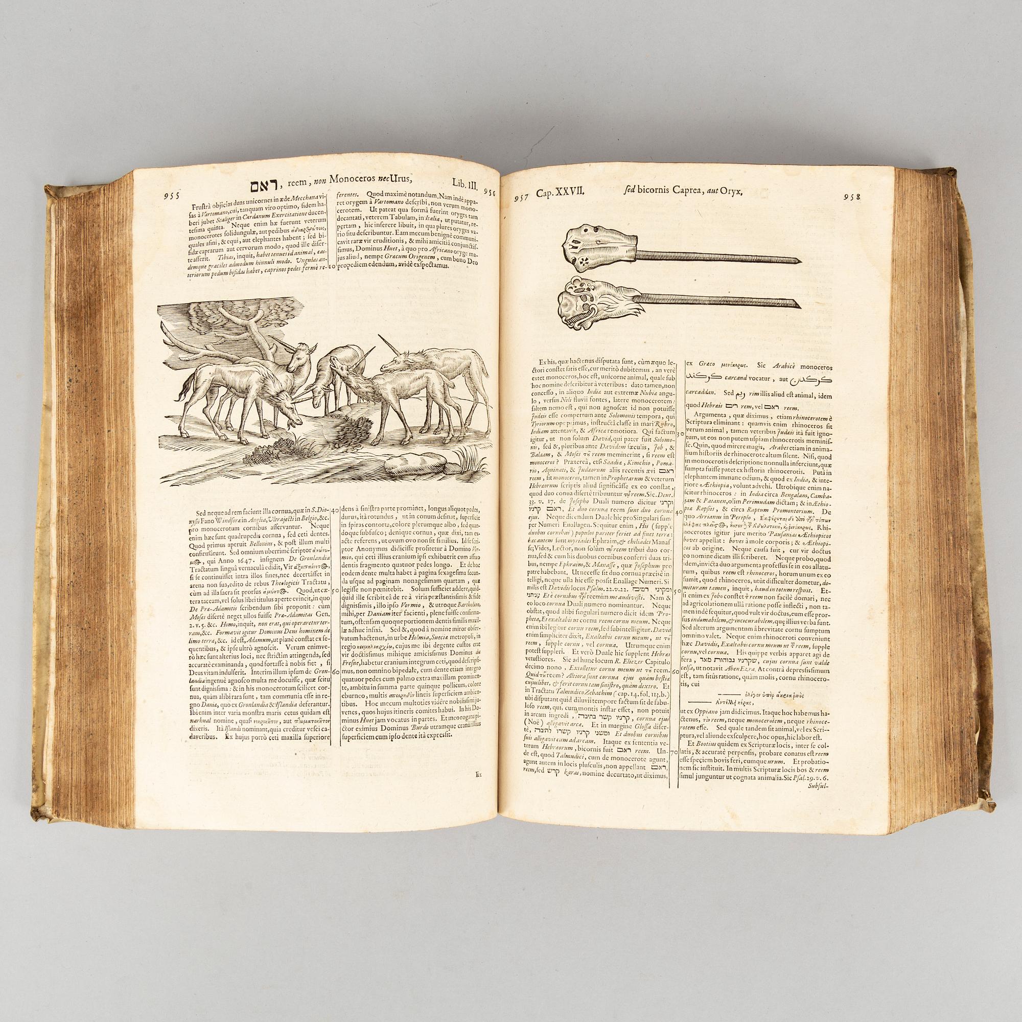 The animals of the Bible, 1675.