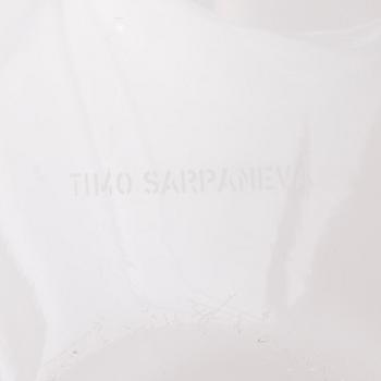 TIMO SARPANEVA, A 'Jurmo' glass vase, signed Timo Sarpaneva. Iittala, 1980s. Model designed in 1978.