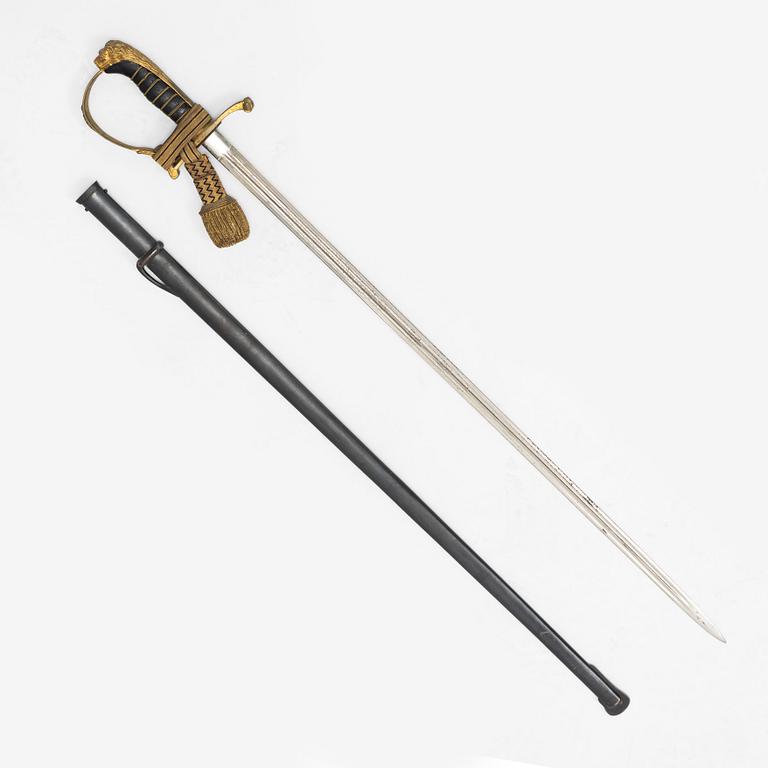 A Swedish sword, model m/1899 for infantery officer.