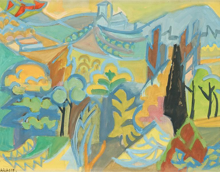 André Lhote, "Paysage de Mirmande".