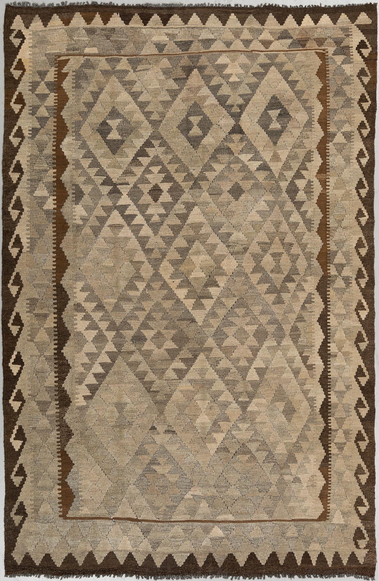 A CARPET, Kilim 247 x 158 cm.