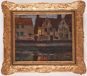 Wilhelm Smith, Scene from Bruges, Belgium.