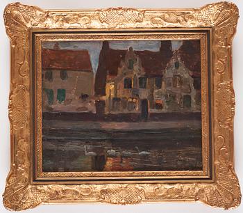 Wilhelm Smith, Scene from Bruges, Belgium.