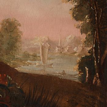 Jean-Baptiste Oudry, efter, Hund och rapphöns, 2 st.
