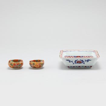 SKÅLAR, 3 st, porslin, Japan, 1900-tal.