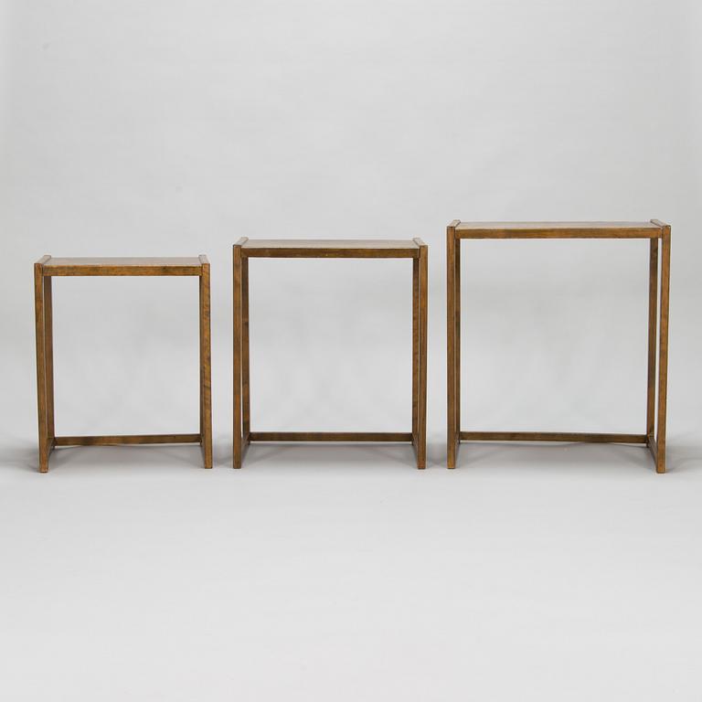 1930's 3-piece nesting tables.