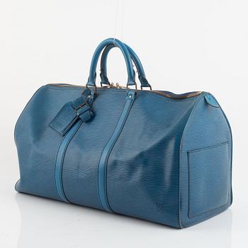 Louis Vuitton, weekendbag "Keepall Epi 50", 1989.