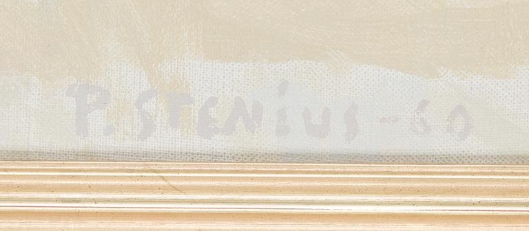 Per Stenius, olja på duk, signerad och daterad -60.