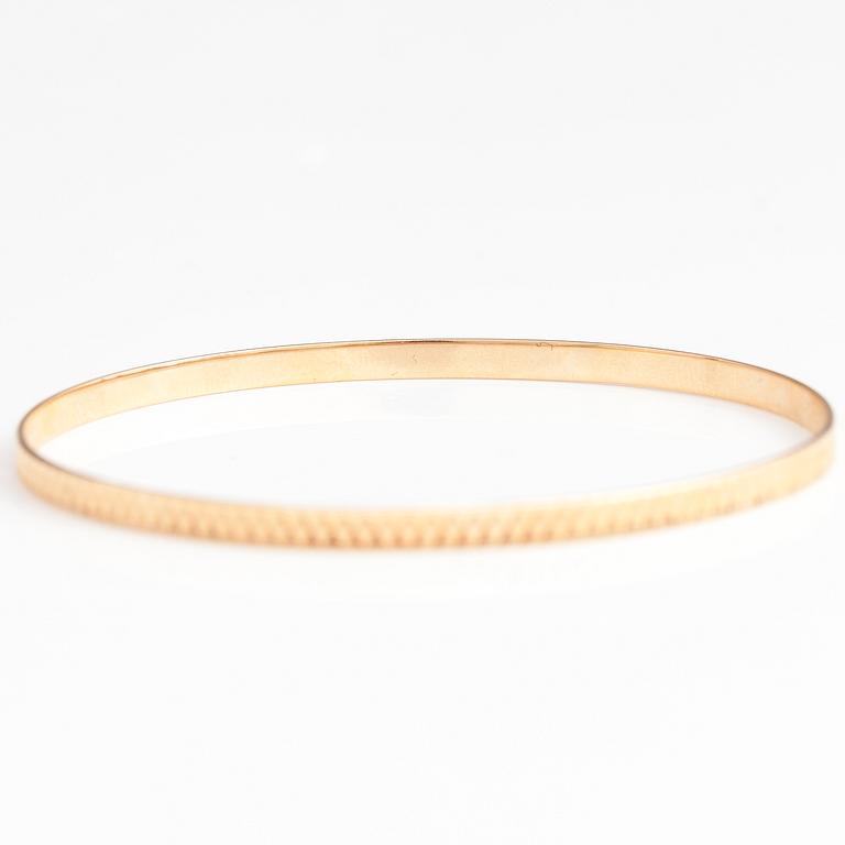 A 14K gold bracelet. Westerback, Helsinki 1973.