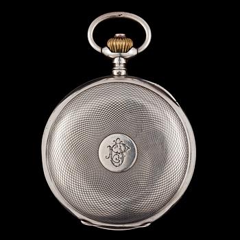FICKUR, Omega, kronograf. Ca 1900.