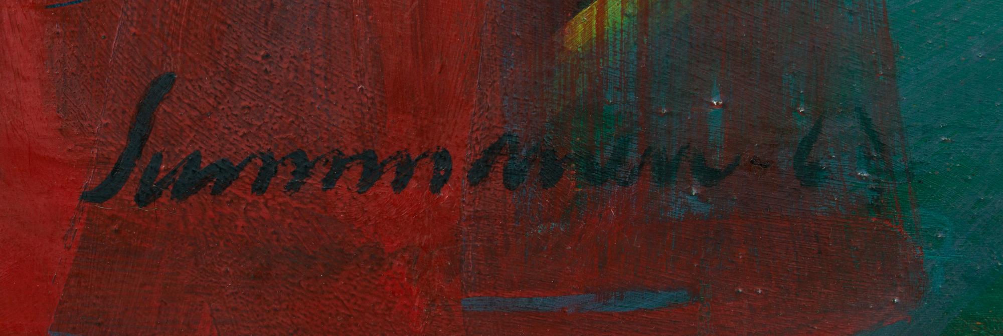 ARVO SUMMANEN, oil on canvas, signed and dated -67.