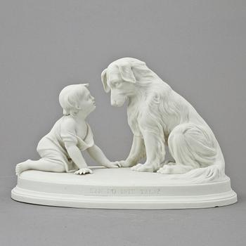FIGURIN, parian, Gustafsberg, 1893.
