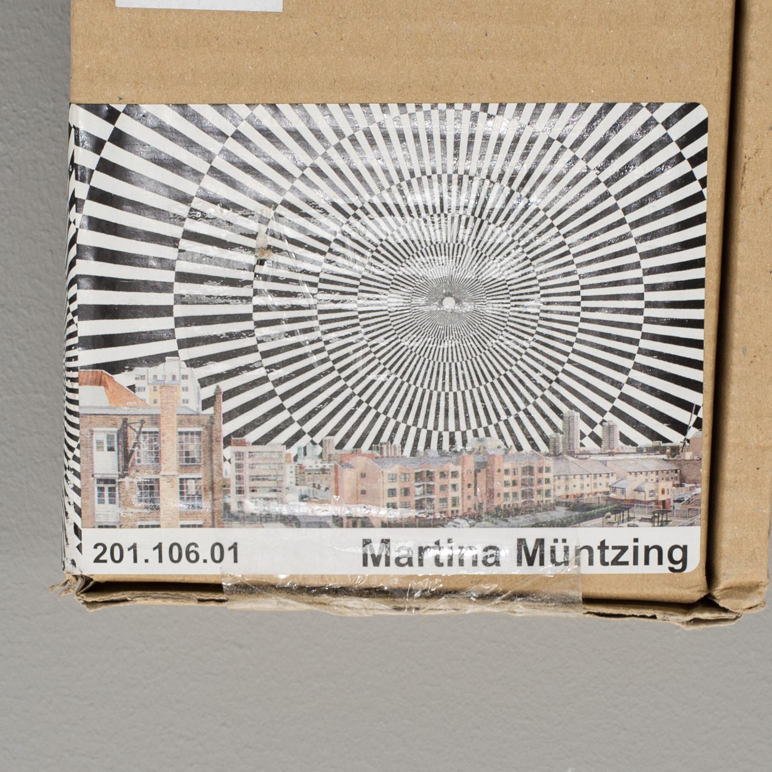 MARTINA MÜNTZING, screen print on canvas, IKEA Art Event-series, september 2006. "Premiär". Original package.