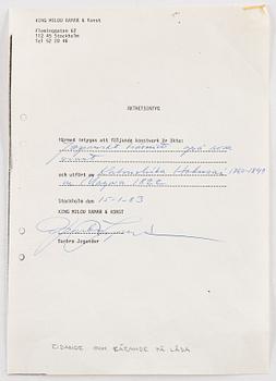 Katsushika Hokusai, Three sheets from album, Japan, 19th century.