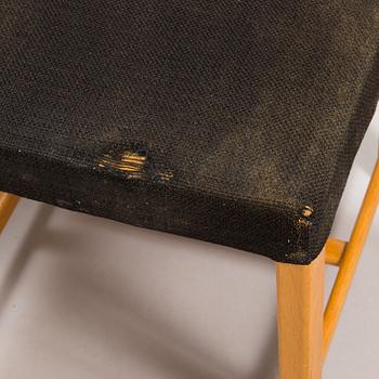 Carl Gustaf Hiort af Ornäs, , A 1950s 'Näyttely Senior' dining table and 6 chairs for HMN Huonekalu Mikko Nupponen.