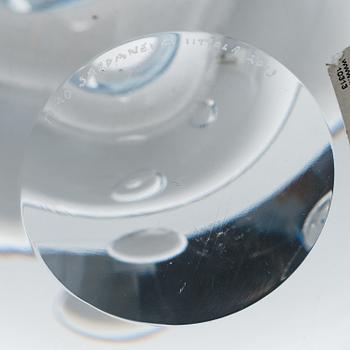TIMO SARPANEVA, a 'Claritas' glass sculpture signed Timo Sarpaneva Iittala 2019.