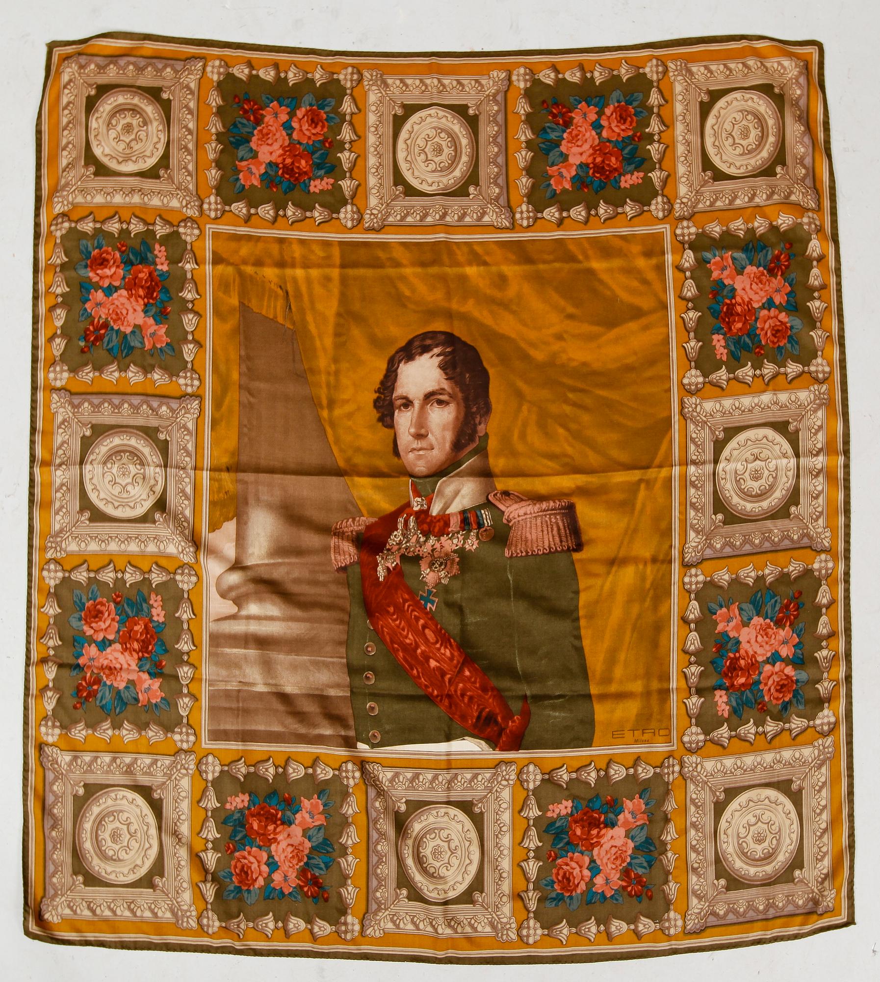 SCARF, 2 st, ull och siden, bla Yves Saint Laurent.