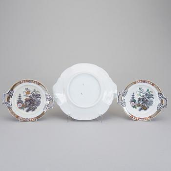 SERVISDELAR, "Japan", ca 134 delar, flintgods, Rörstrand, 1900-talets början.