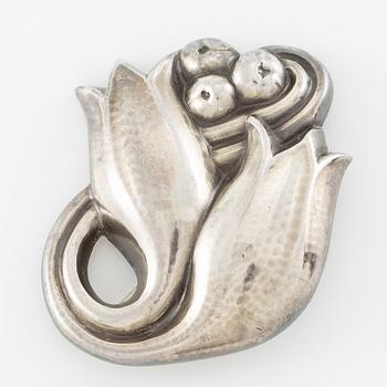 Brosch sterlingsilver, Georg Jensen.