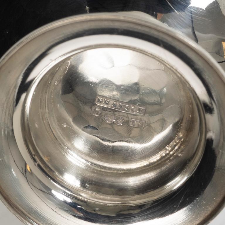 Silver, 11 pieces, Sweden, 20th century, including KG Markström, Uppsala 1949.