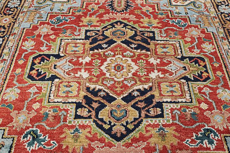 A Mamluk design carpet, c. 313 x 273 cm.