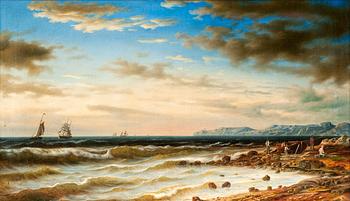 244. Johan Knutson, COAST LANDSCAPE.