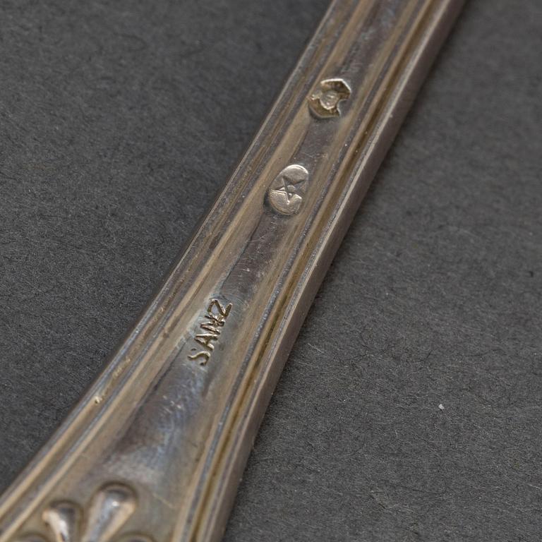 211 psc silver cutlery, Spain, 20th century.