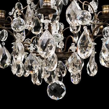 LJUSKRONA, barockstil, omkring 1900-talets mitt.