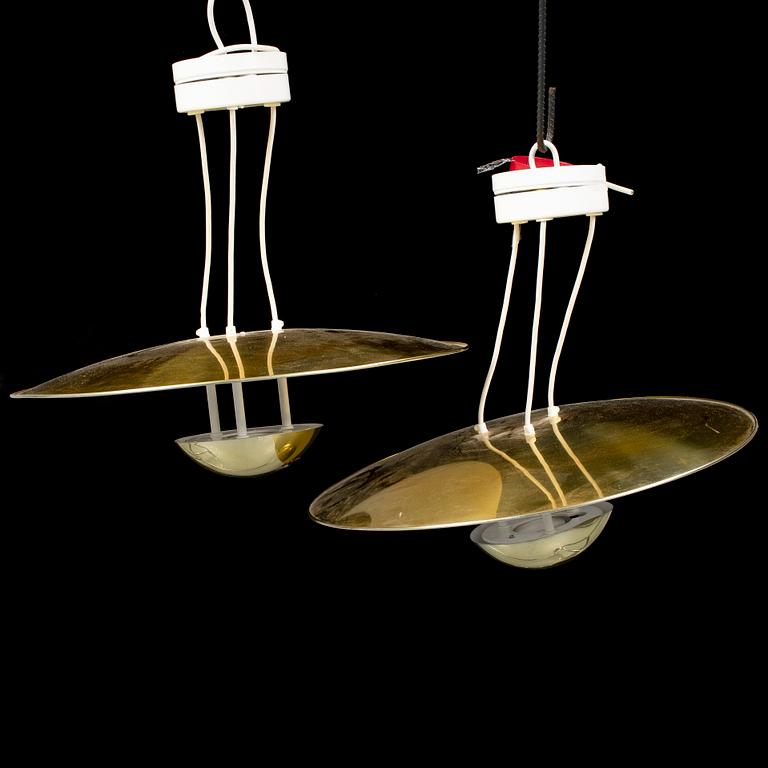 HANS-AGNE JAKOBSSON, a pair of ceiling lights, Markaryd.