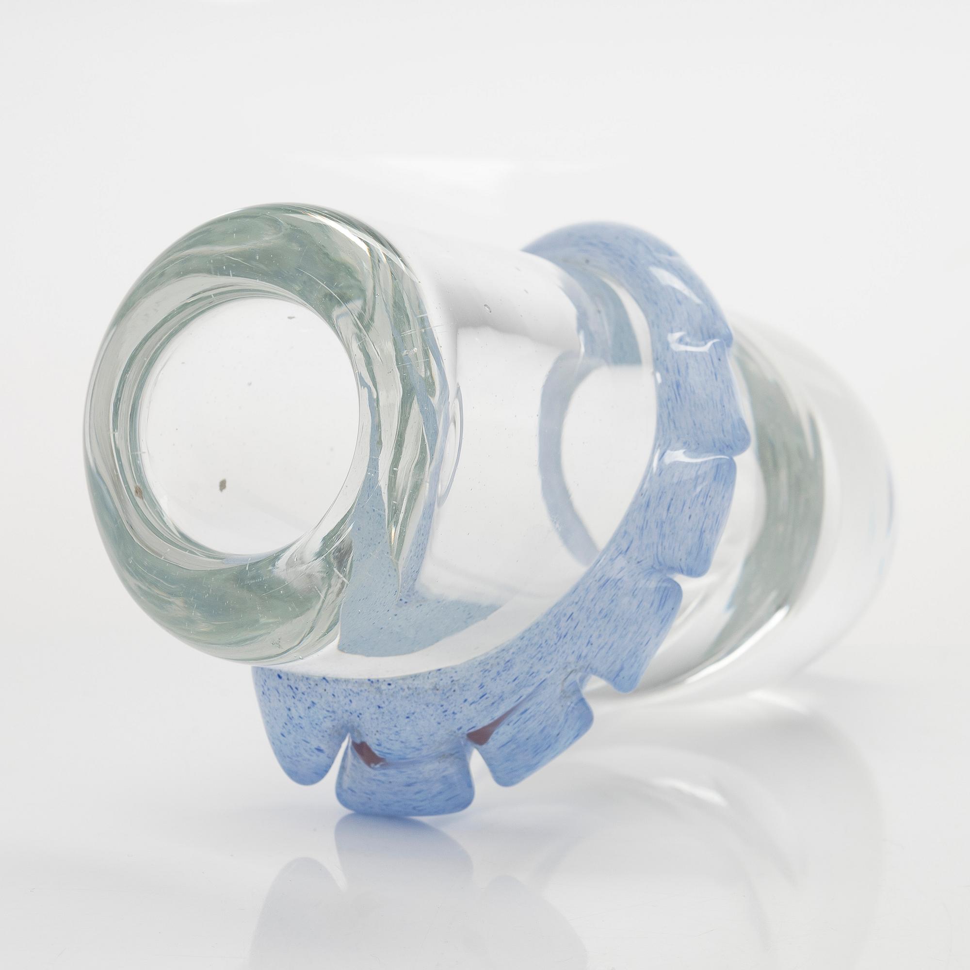 Tiina Nordström, an art glass signed Tiina Nordström, Iittala 1993.