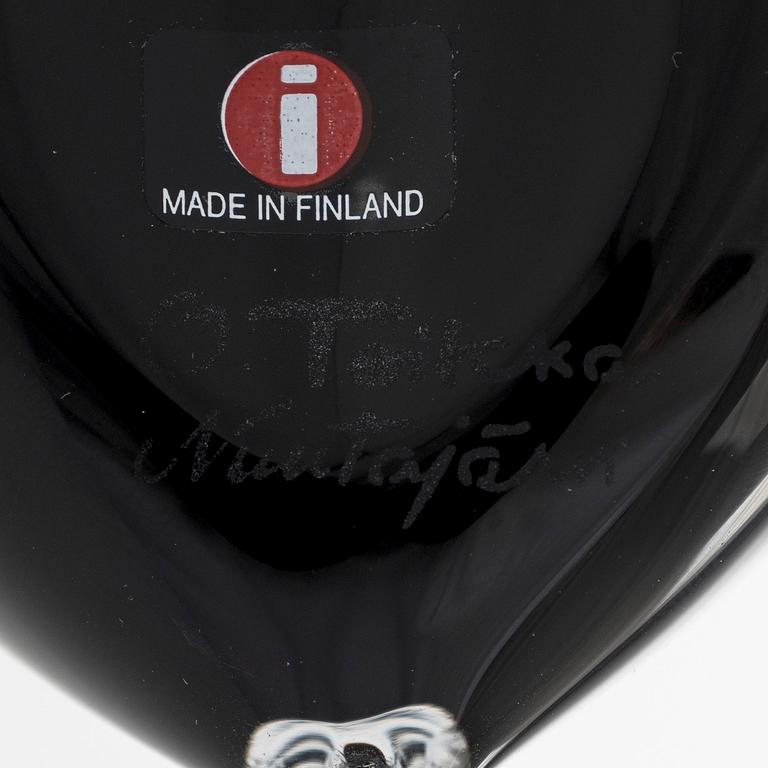 Oiva Toikka, glasfågel, "Penguin", signerad O. Toikka Nuutajärvi.