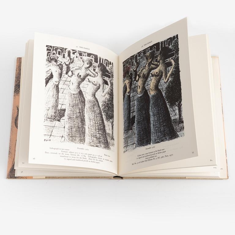 Bok, Paul Delvaux "Graphic Work", 1976.