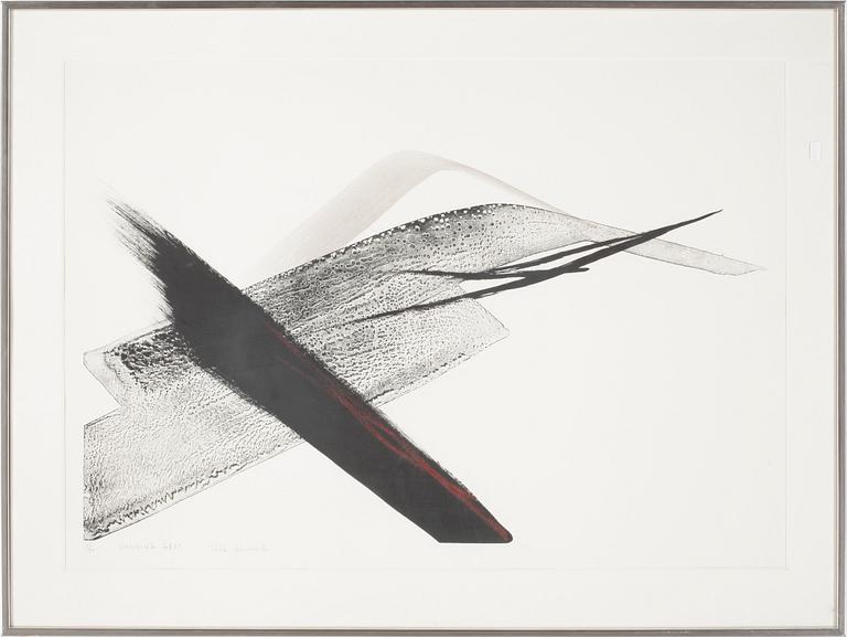 TOKO SHINODA. Litografi, signerad, numrerad 5/30.